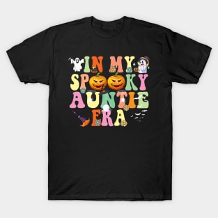 In my Spooky Auntie Era Funny Halloween T-Shirt